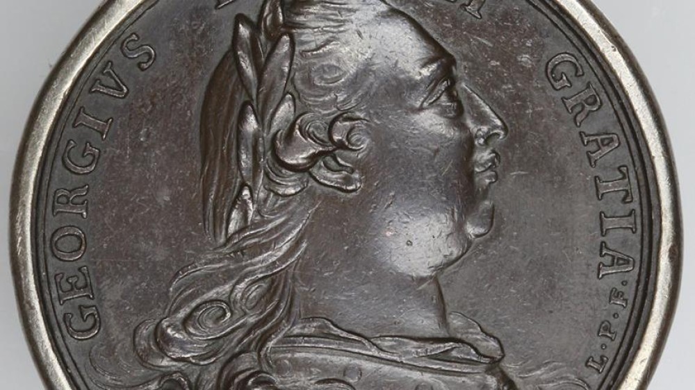 1785 John Adams Ambassadors Medal