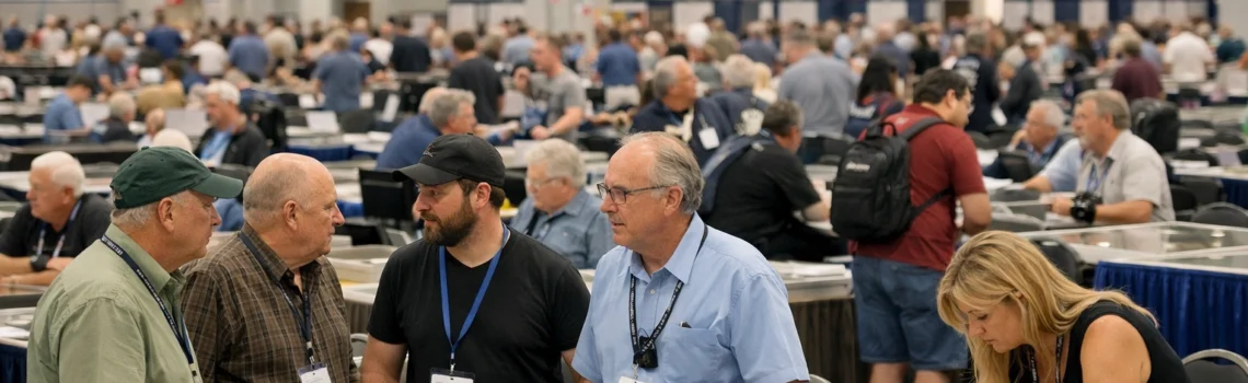 What is a Coin Show? 101: A Beginner’s Guide to Mastering the Bourse Floor