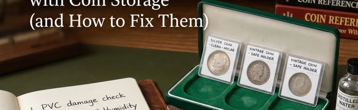 Is PVC Bad for Your Coins? 7 Mistakes You’re Making with Coin Storage (and How to Fix Them)