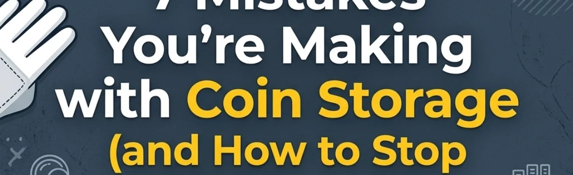 7 Mistakes You’re Making with Coin Storage (and How to Stop PVC Damage)